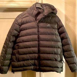 Adidas bubble jacket 100% poly fill 2xl worn once